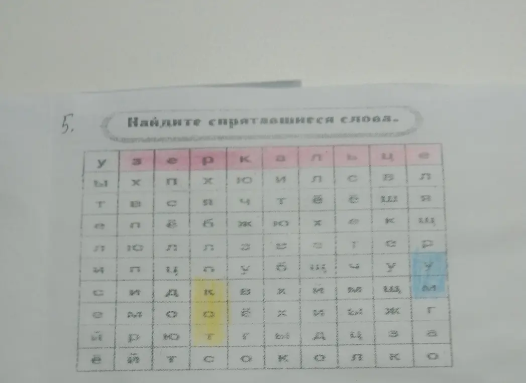 Ты можешь перечислить все слова, которые видишь на изображении?