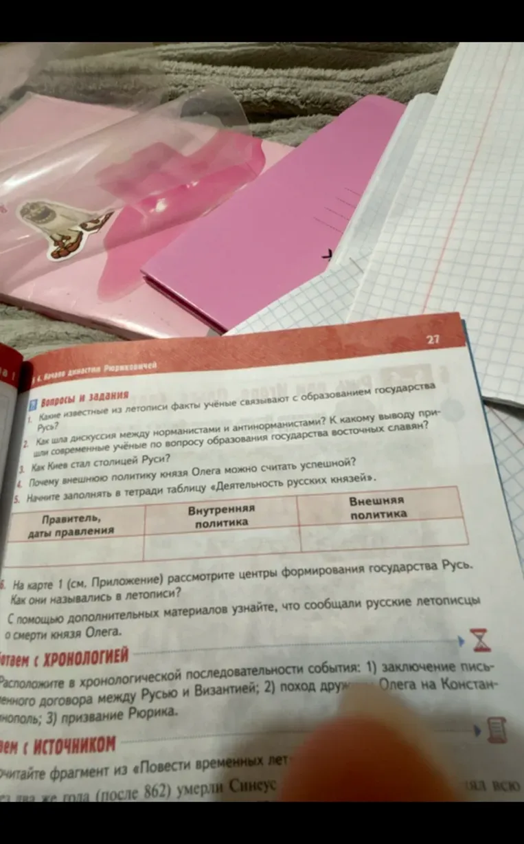 Какие известные из летописи факты учёные связывают с образованием государства Русь?