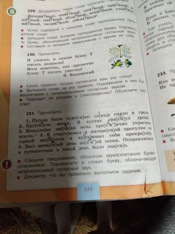 Спишите предложения, обозначая звукосочетания буквосочетаниями. Подчеркните в словах букву, обозначающую непроизносимый согласный звук.