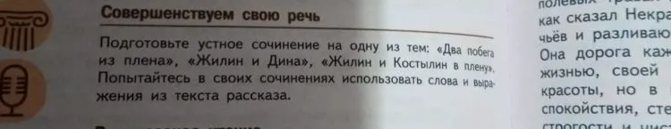 Подготовьте устное сочинение на одну из тем: «Два побега из плена»