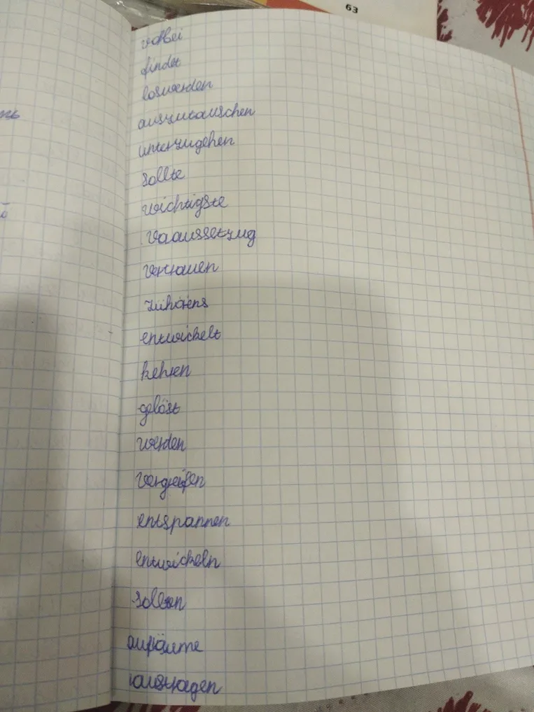 Переведите слова с немецкого языка на русский