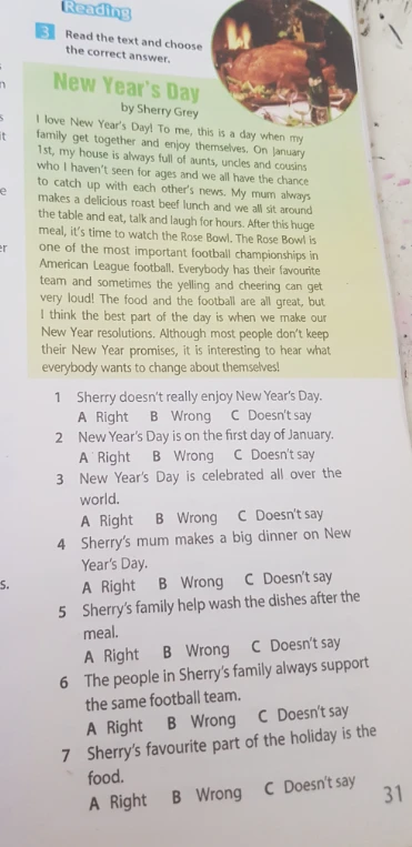 Read the text and choose the correct answer.