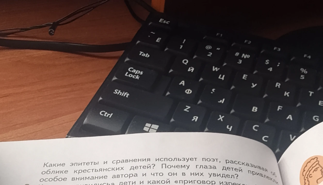 Какие эпитеты и сравнения использует поэт, рассказывая об облике крестьянских детей? Почему глаза детей привлекли особое внимание автора и что он в них увидел?