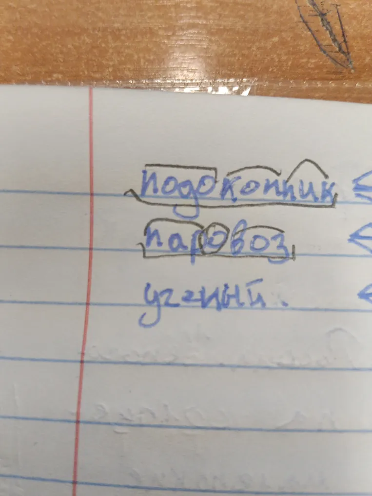 Выполните морфемный и словообразовательный разбор слов: подоконник, паровоз, утиный