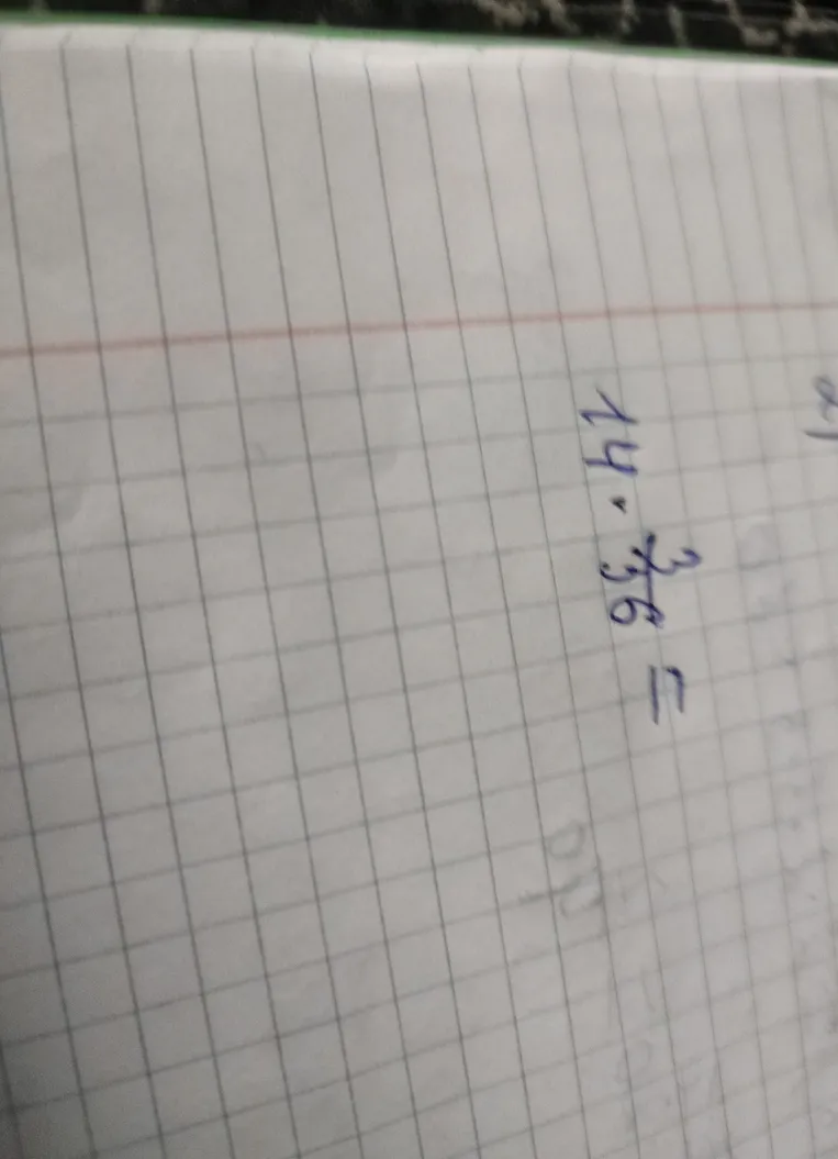 Вычислите произведение чисел 14 и 36