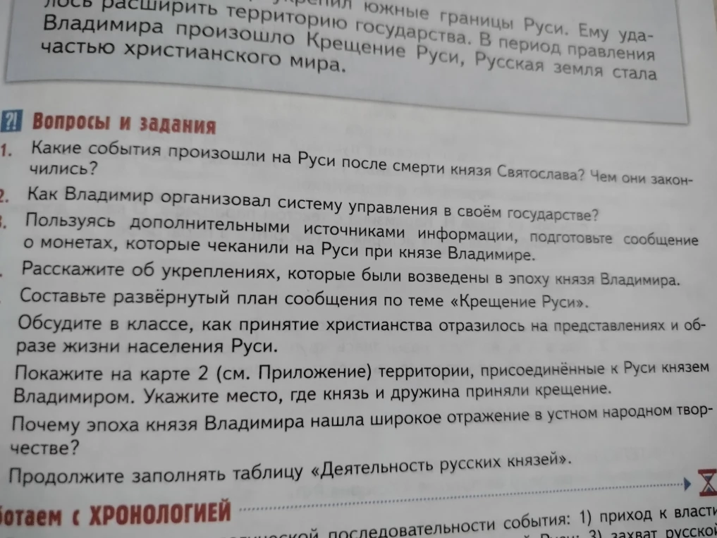 Какие события произошли на Руси после смерти князя Святослава? Чем они закончились?