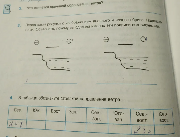 Что является причиной образования ветра?