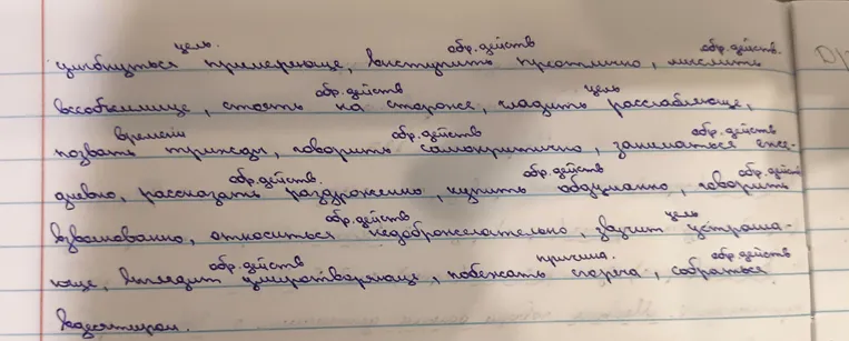 Разобрать по морфемам, указать способ образования наречий: неподалеку, докрасна, умышленно, бесперспективно, удивленно, примиряюще, иронично, всообща, расслабляюще, трижды, самокритично, ежедневно, раздраженно, обдуманно, взволнованно, недоброжелательно, устрашающе, умиротворяюще, сгоряча, вдесятером.