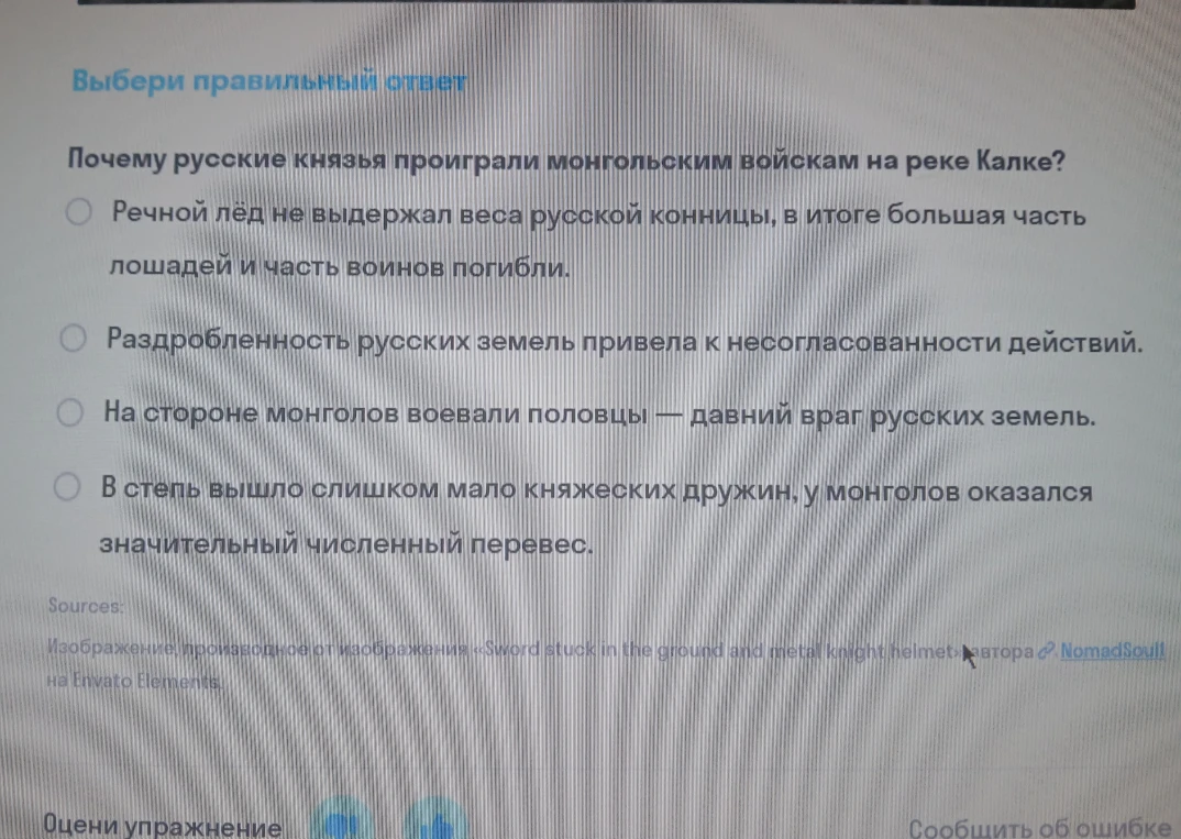 Почему русские князья проиграли монгольским войскам на реке Калке?