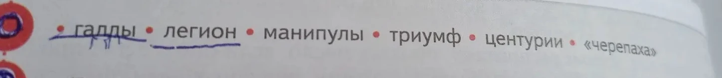 Определить термины: галлы, легион, манипулы, триумф, центурии, «черепаха»