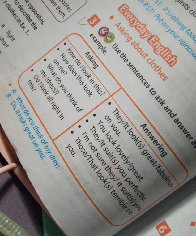 Use the sentences to ask and answer as in the example.