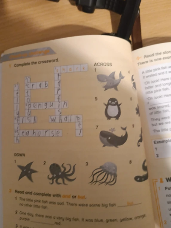 Complete the crossword.