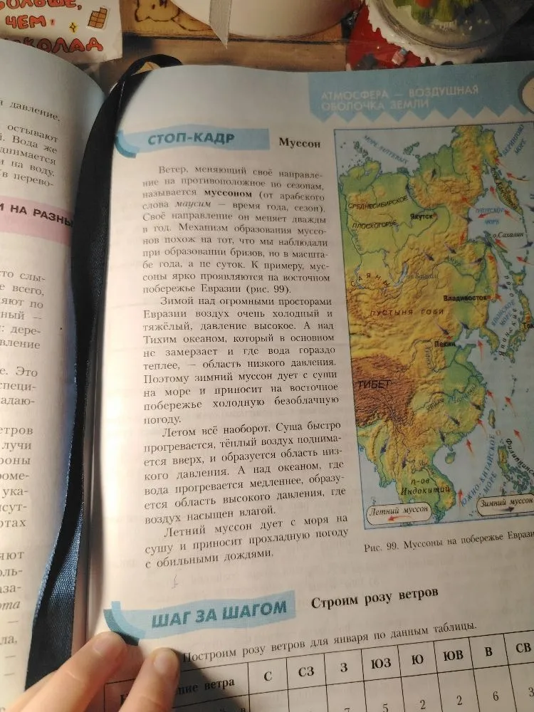 Сравнение бриза и муссона