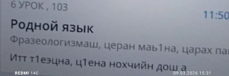 Фразеологизмаш, церан маь1на, царах пайдаэцар. Итт т1еэцна, ц1ена нохчийн дош а.