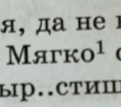 Выполните фонетический разбор слова «Мягко»