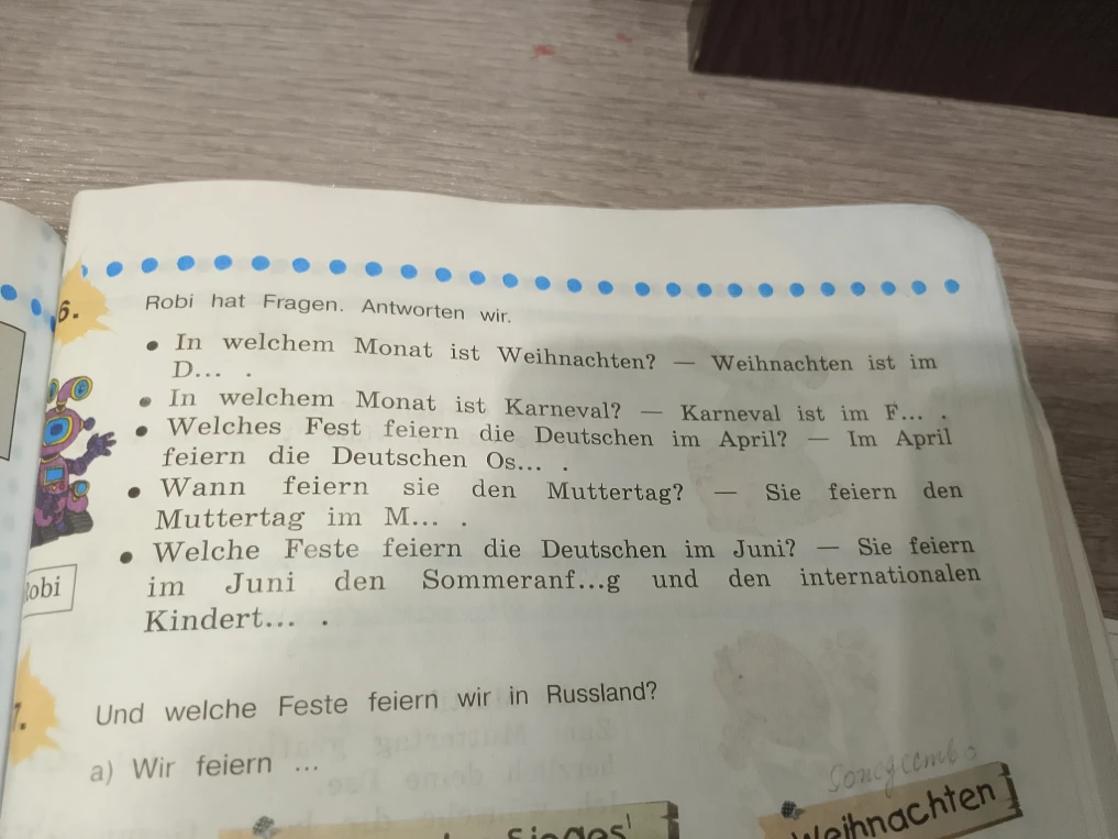 Robi hat Fragen. Antworten wir.