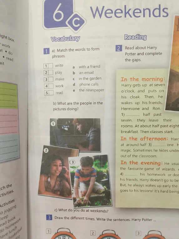 Match the words to form phrases.