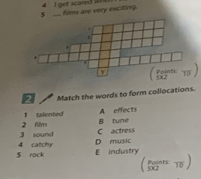 Match the words to form collocations.
