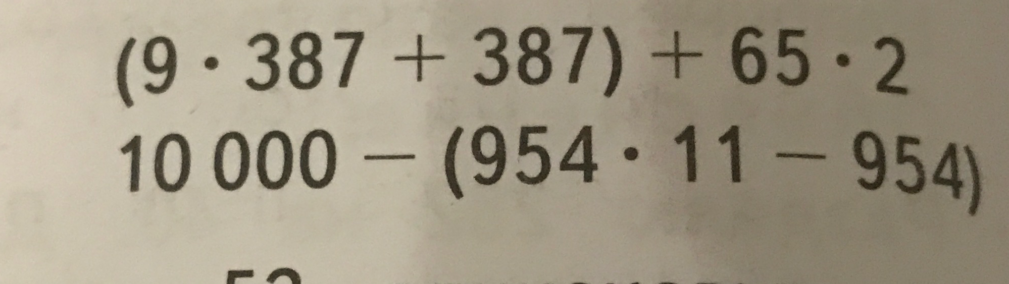 (9 · 387 + 387) + 65 · 2