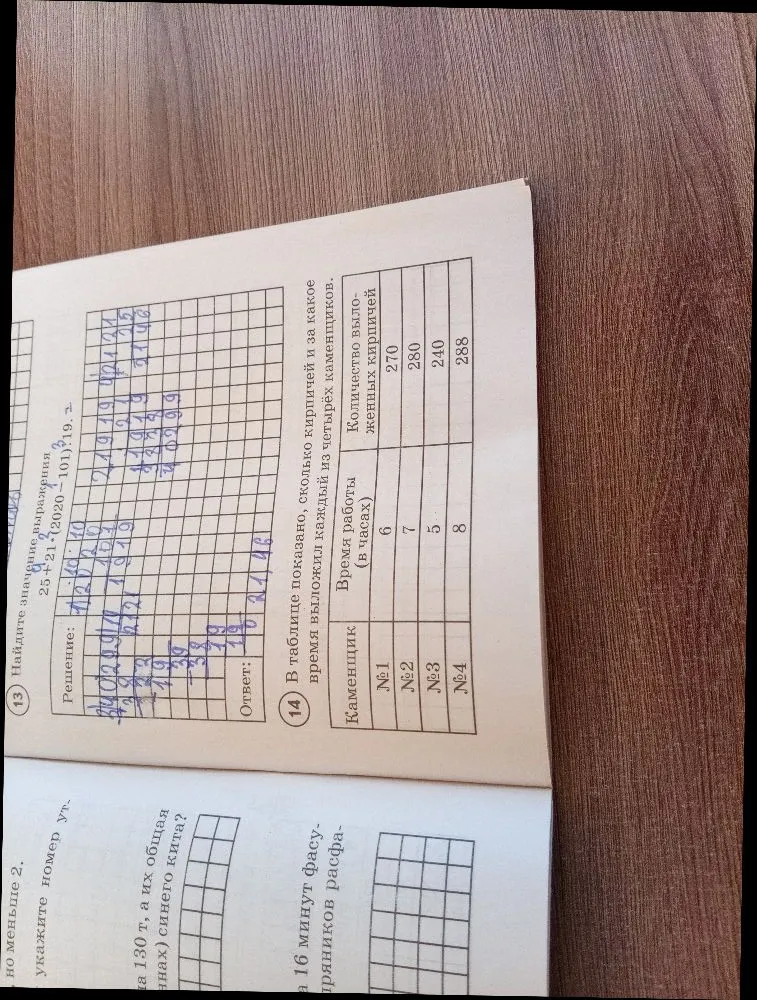 Найдите значение выражения 25 + 21 * (2020 - 101) : 19
