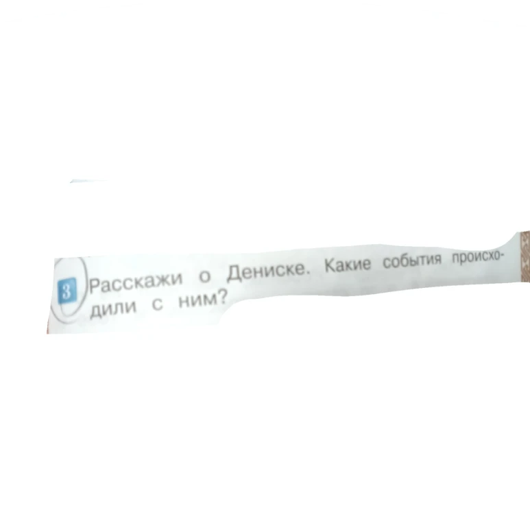 Расскажи о Дениске. Какие события происходили с ним?
