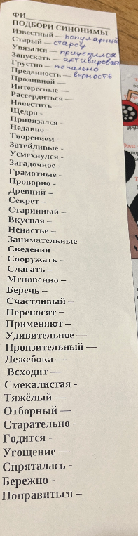 ПОДБОРИ СИНОНИМЫ Известный — популярный