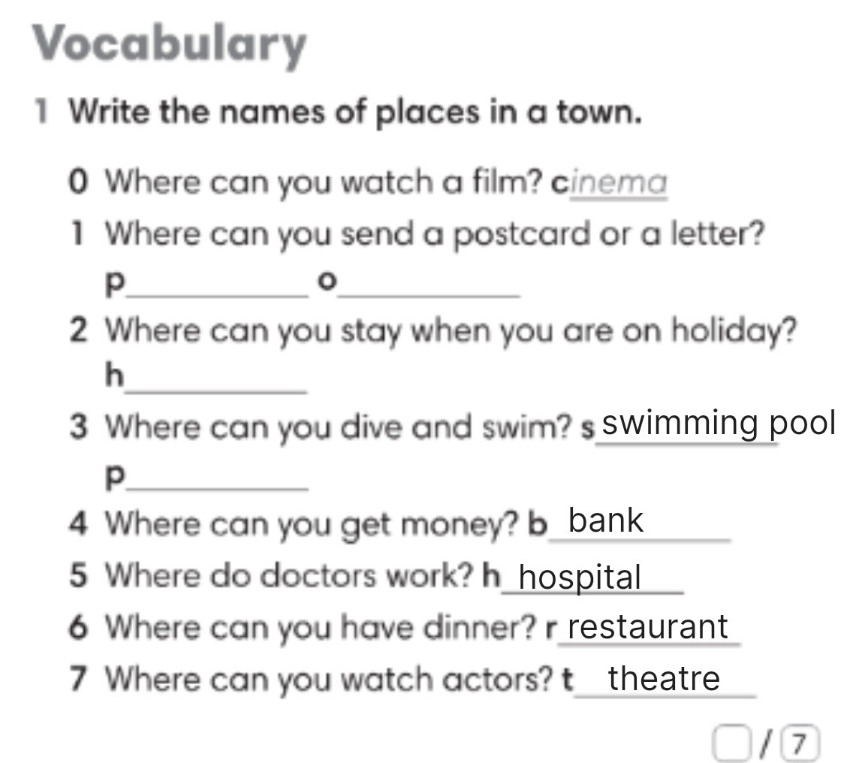 Where can you send a postcard or a letter?