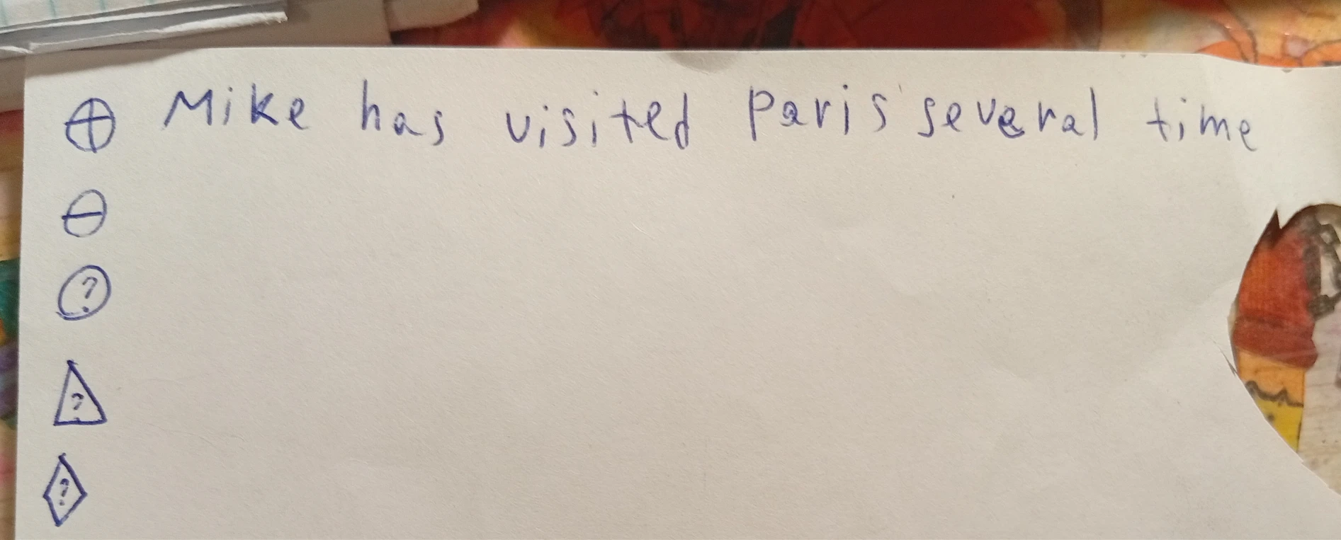 Mike has visited Paris several time