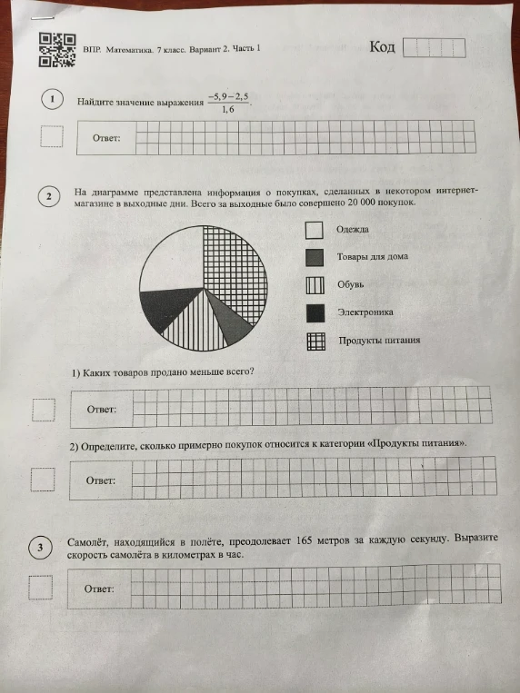 Найдите значение выражения -5,9-2,5/1,6