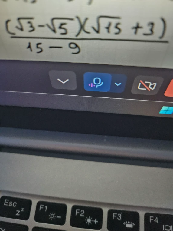 (√3-√5)(√15+3)/(15-9)