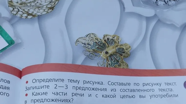 Определите тему рисунка. Составьте по рисунку текст. Запишите 2-3 предложения из составленного текста.