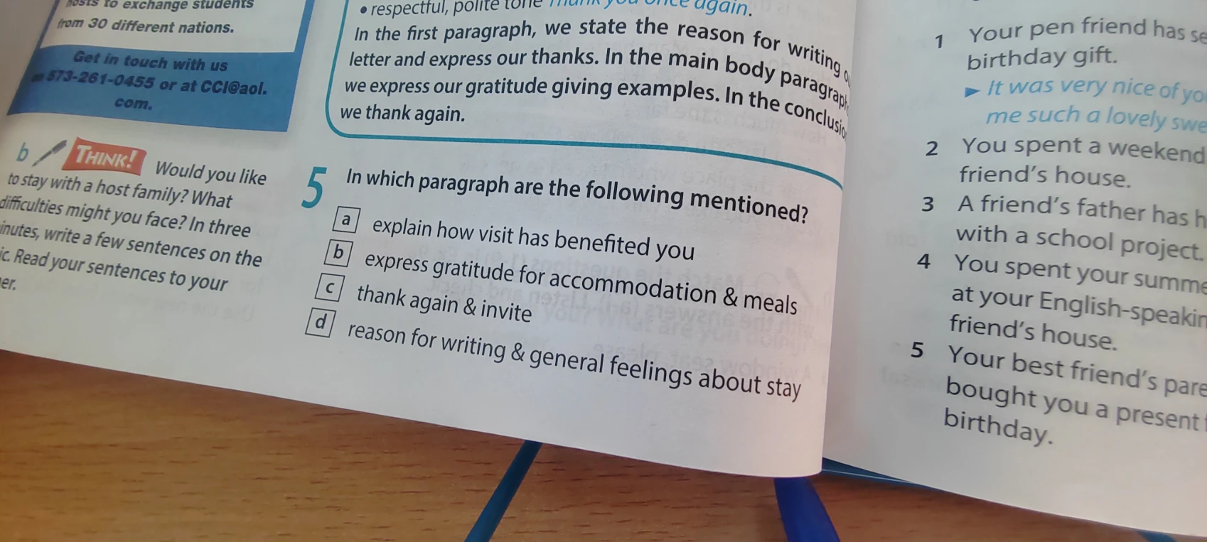In which paragraph are the following mentioned?