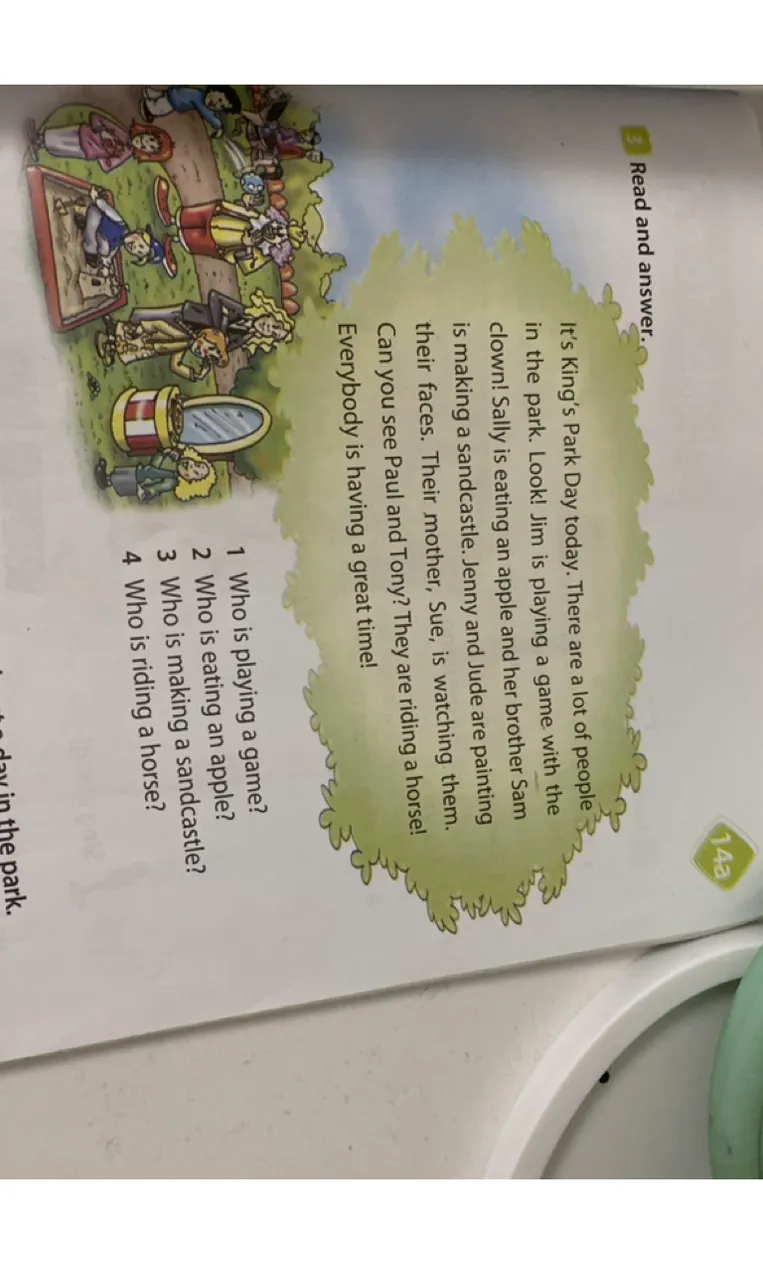 Read and answer.