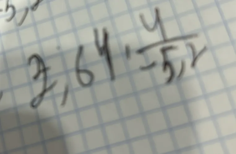 2,64 * 4 / -5,2