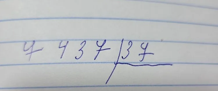 4437 / 37
