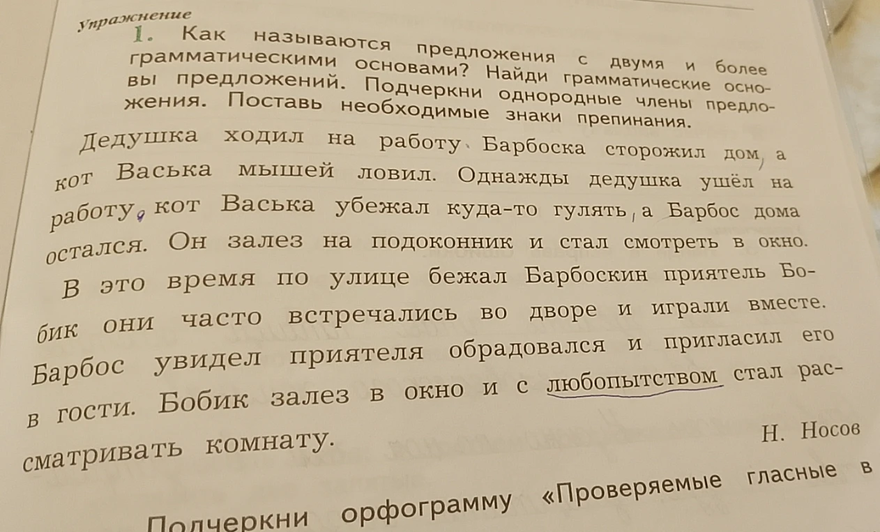 Как называются предложения с двумя и более грамматическими основами?