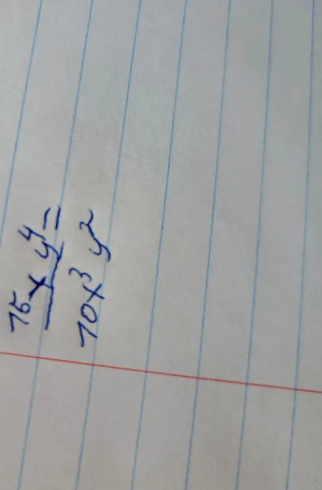 15x^4 / 10x^3y^2 =