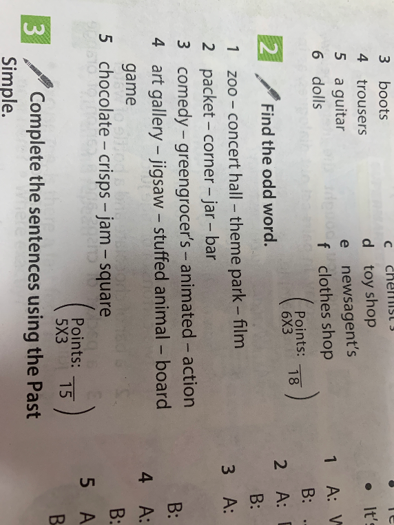 Find the odd word.