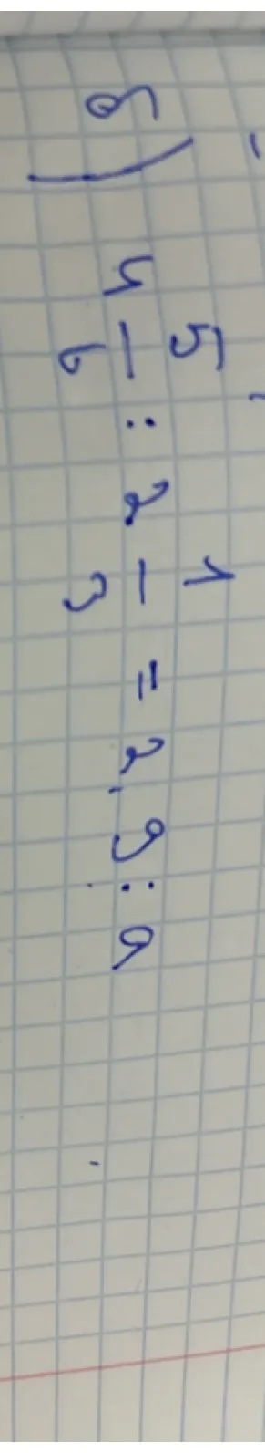 б) 4 5/6 : 2 1/3