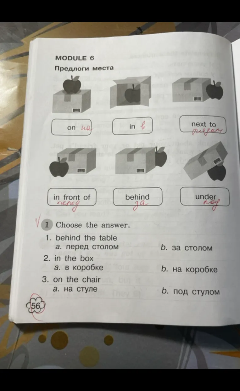 1. Choose the answer.