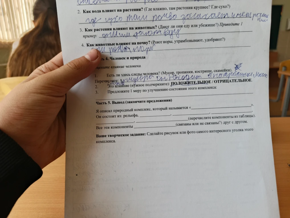 Предложите 1 меру по улучшению состояния этого комплекса