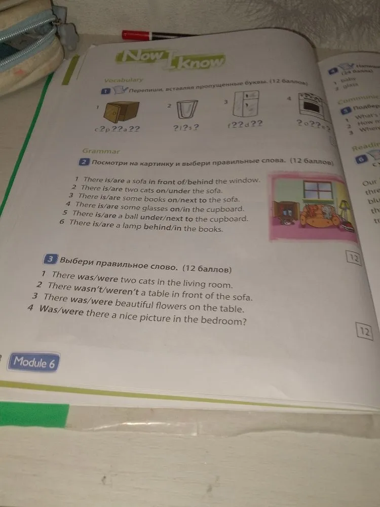 1 Перепиши, вставляя пропущенные буквы. (12 баллов)