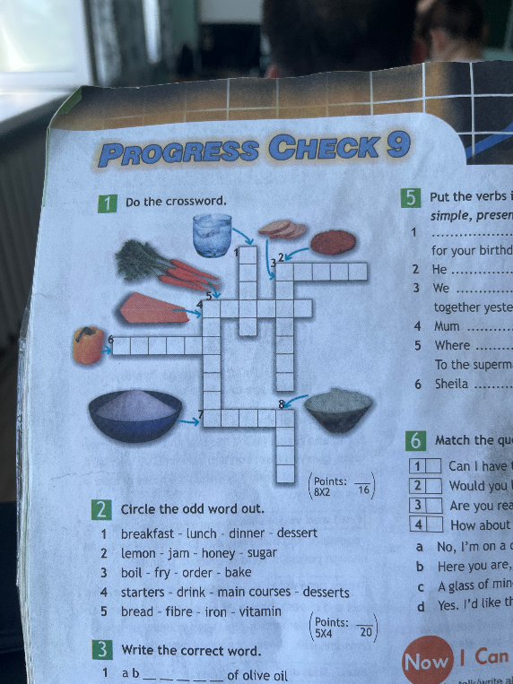 Do the crossword.