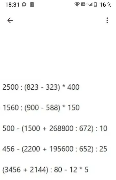 2500 : (823 - 323) * 400
