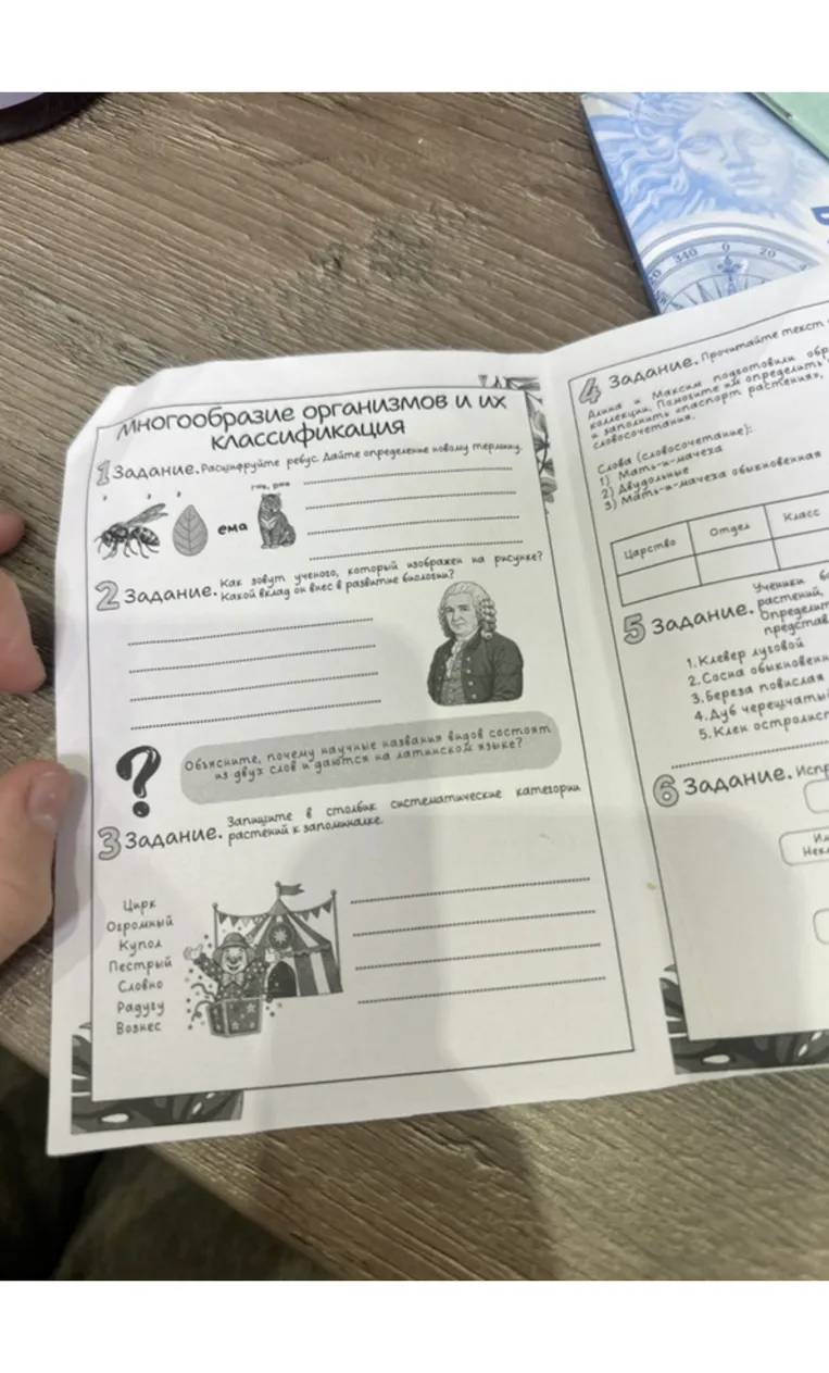 Многообразие организмов и их классификация. 1 Задание. Расшифруйте ребус. Дайте определение новому термину.