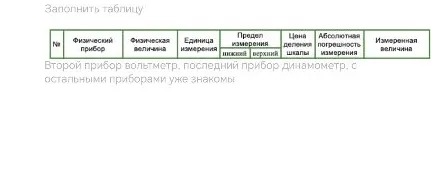 Заполнить таблицу