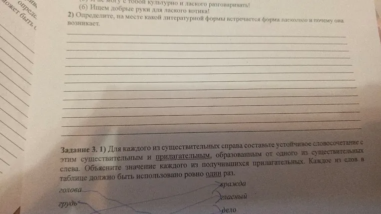 Определите, на месте какой литературной формы встречается форма ласкового и почему она возникает.