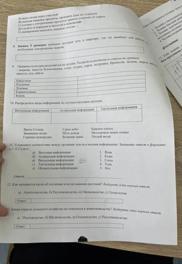 Запиши 5 примеров приборов (которые есть в квартире, где ты живёшь) для работы которых необходима электрическая энергия.