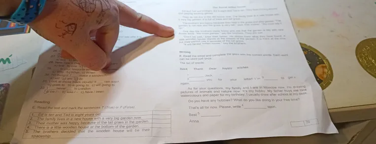 Read the text and mark the sentences T (True) or F (False)