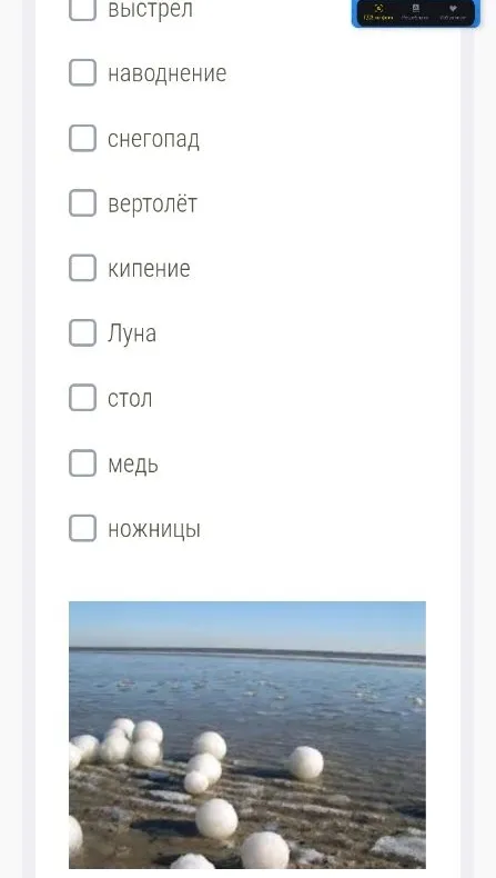 Укажи, что относится к понятию «явление»